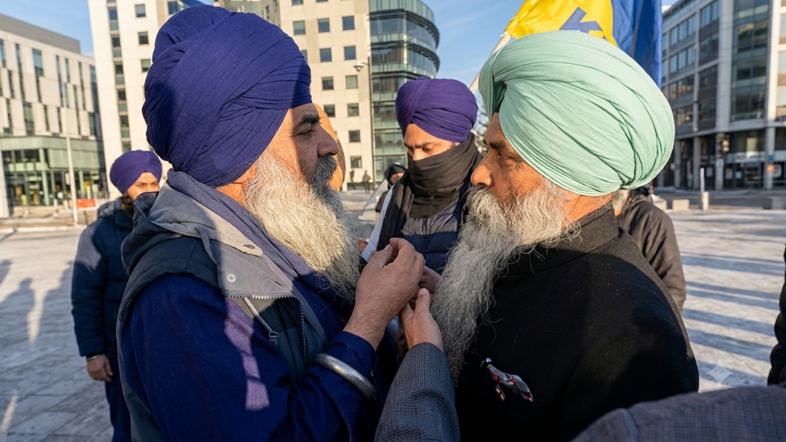 Video shows clash over ‘Satluj’ ban during PM Modi’s Australia visit